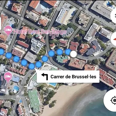 아파트 Segunda Linea De La Playa Capellan